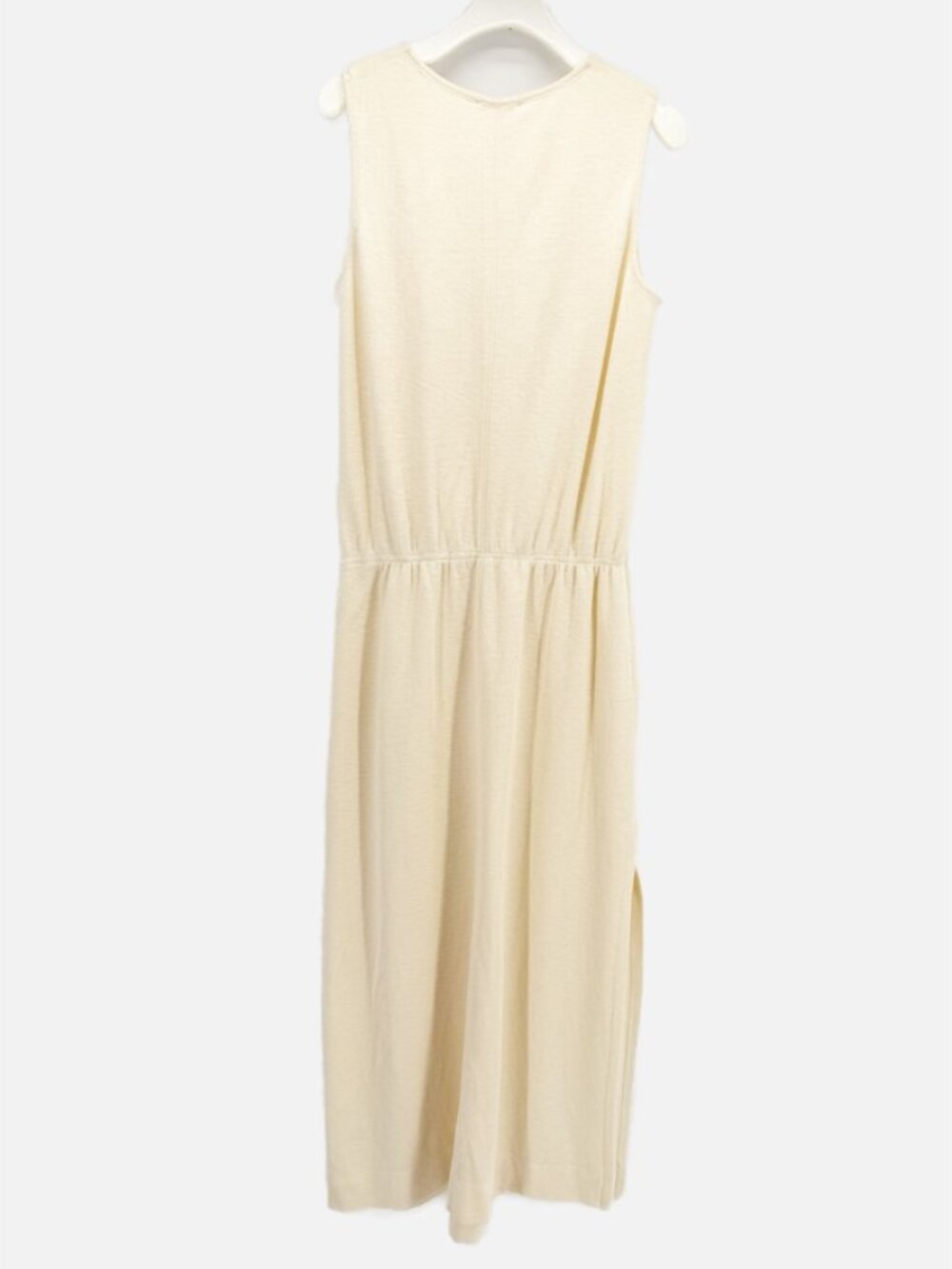Le' AL.X Jersey Stretch Knit Crew Neck Sleeveless Shift Maxi Dress added elastic - Picture 3 of 7